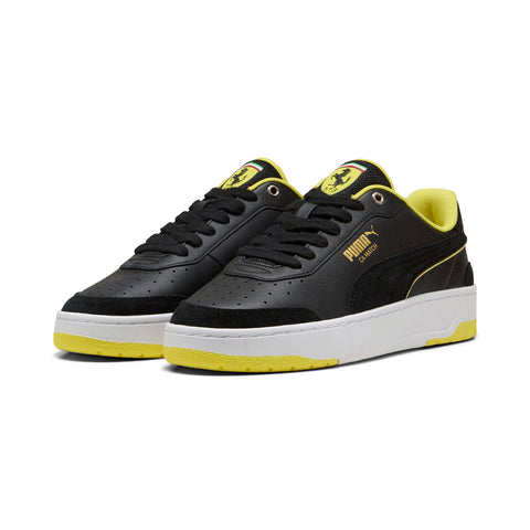 Puma Scuderia Ferrari CA Match Mens Black Motorsport Sneakers Shoes
