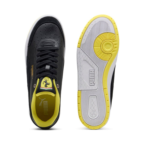 Puma Scuderia Ferrari CA Match Mens Black Motorsport Sneakers Shoes