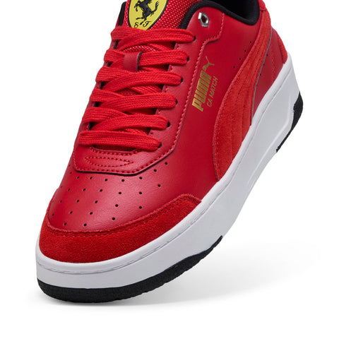Puma Scuderia Ferrari CA Match Mens Red Motorsport Sneakers Shoes