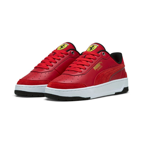 Puma Scuderia Ferrari CA Match Mens Red Motorsport Sneakers Shoes