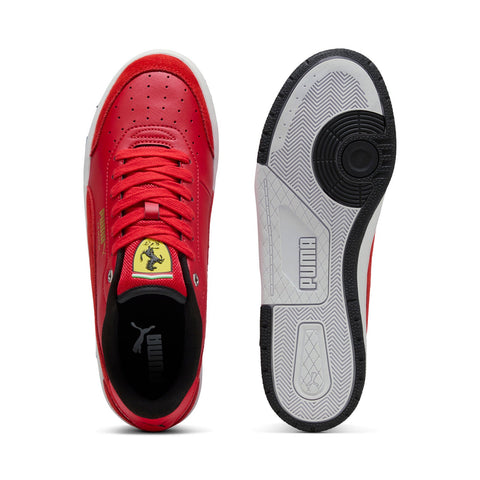 Puma Scuderia Ferrari CA Match Mens Red Motorsport Sneakers Shoes