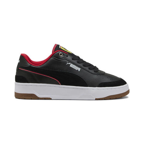 Puma Scuderia Ferrari CA Match Mens Black Motorsport Sneakers Shoes