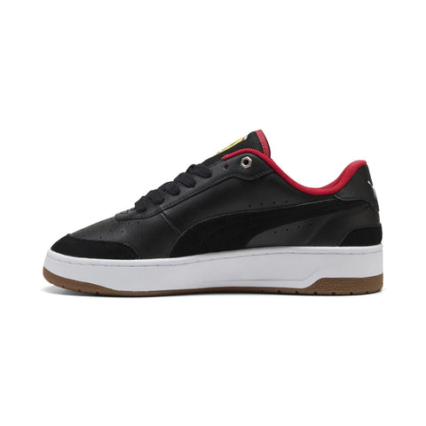 Puma Scuderia Ferrari CA Match Mens Black Motorsport Sneakers Shoes