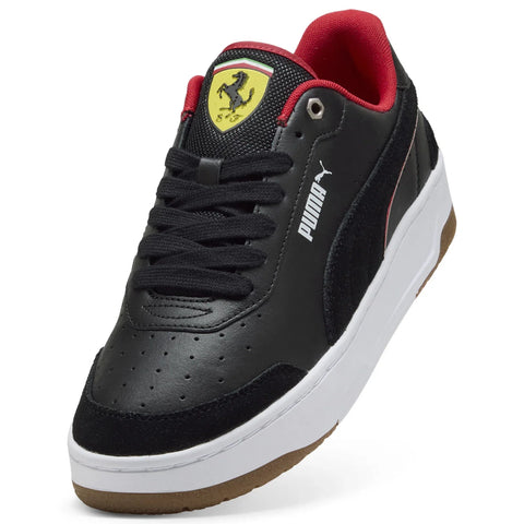 Puma Scuderia Ferrari CA Match Mens Black Motorsport Sneakers Shoes