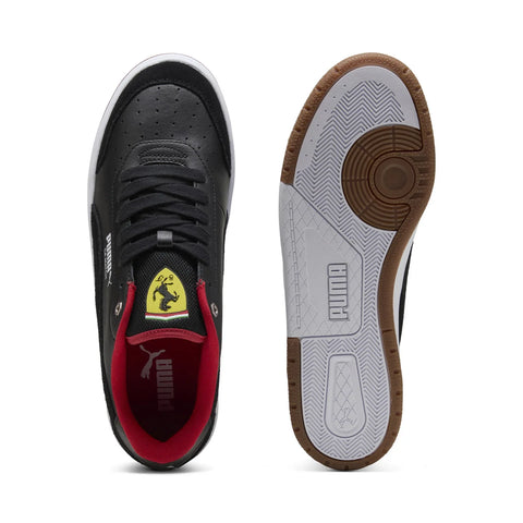 Puma Scuderia Ferrari CA Match Mens Black Motorsport Sneakers Shoes