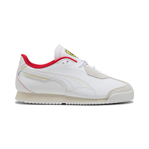 Puma Scuderia Ferrari Puma Roma S Mens White Motorsport Sneakers Shoes