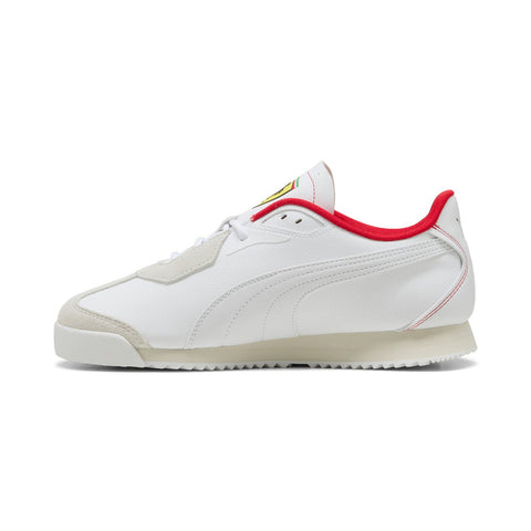 Puma Scuderia Ferrari Puma Roma S Mens White Motorsport Sneakers Shoes