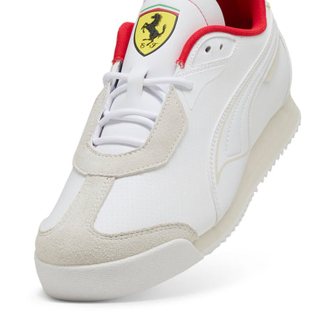 Puma Scuderia Ferrari Puma Roma S Mens White Motorsport Sneakers Shoes