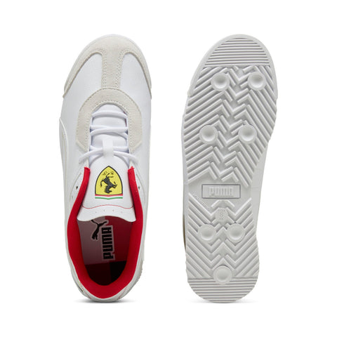 Puma Scuderia Ferrari Puma Roma S Mens White Motorsport Sneakers Shoes