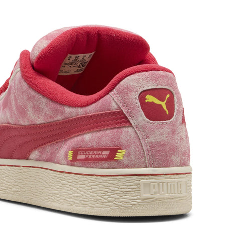 Puma Scuderia Ferrari Suede Xl Desert 30878501 Mens Pink Motorsport Sneakers Shoes
