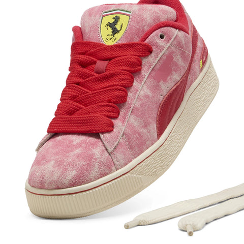 Puma Scuderia Ferrari Suede Xl Desert 30878501 Mens Pink Motorsport Sneakers Shoes