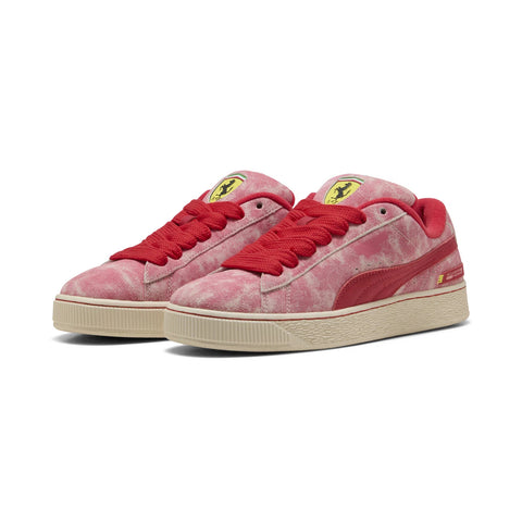 Puma Scuderia Ferrari Suede Xl Desert 30878501 Mens Pink Motorsport Sneakers Shoes