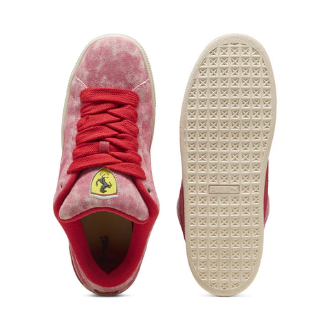 Puma Scuderia Ferrari Suede Xl Desert 30878501 Mens Pink Motorsport Sneakers Shoes