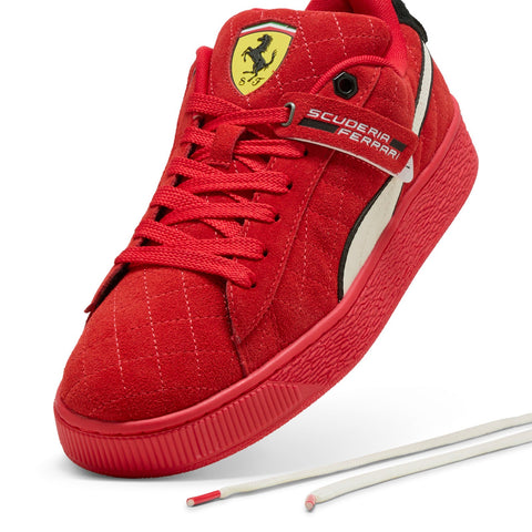 Puma Scuderia Ferrari Suede XL Hero Mens Red Motorsport Sneakers Shoes