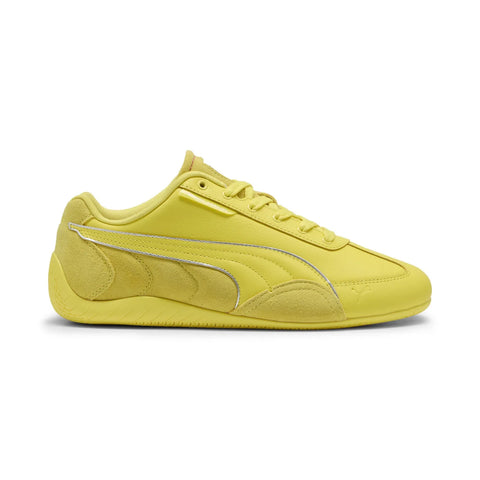 Puma Scuderia Ferrari Speedcat Mens Yellow Motorsport Sneakers Shoes