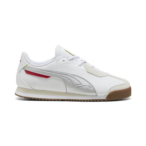 Puma Scuderia Ferrari Roma S 30890902 Mens White Motorsport Sneakers Shoes