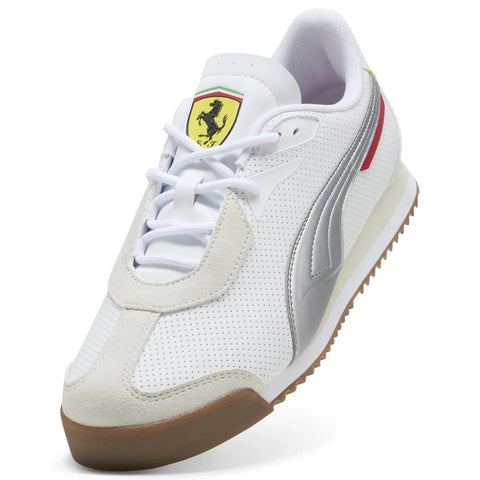 Puma Scuderia Ferrari Roma S 30890902 Mens White Motorsport Sneakers Shoes