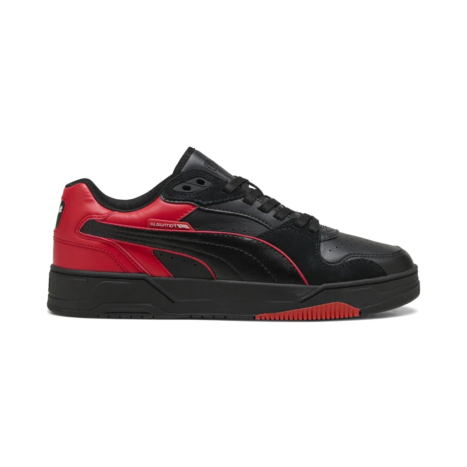 Puma Men’s Black and Red Steel-Toe Low-Top Sneakers 6768305d-df5f-4c6e-a941-  main image 3