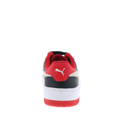 Puma Scuderia Ferrari CA Match Mens Black Leather Motorsport Sneakers Shoes