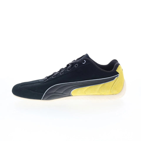 Puma Scuderia Ferrari Speedcat Mens Black Suede Motorsport Sneakers Shoes