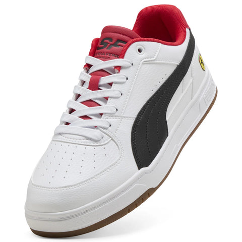 Puma Scuderia Ferrari Caven III Mens White Motorsport Inspired Sneakers Shoes