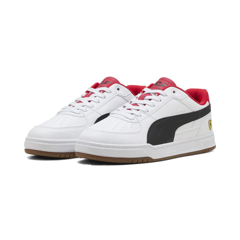 Puma Scuderia Ferrari Caven III Mens White Motorsport Inspired Sneakers Shoes
