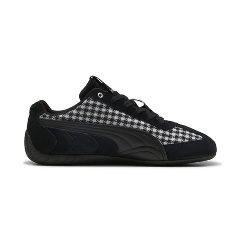 Puma Porsche Legacy Speedcat Pepita Mens Black Lifestyle Sneakers Shoes