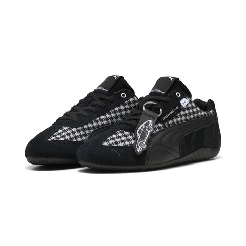 Puma Porsche Legacy Speedcat Pepita Mens Black Lifestyle Sneakers Shoes