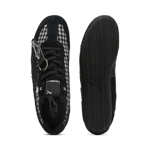 Puma Porsche Legacy Speedcat Pepita Mens Black Lifestyle Sneakers Shoes