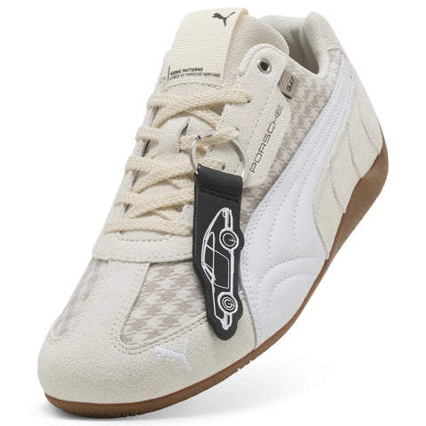 Puma Porsche Legacy Speedcat Pepita Mens Gray Lifestyle Sneakers Shoes