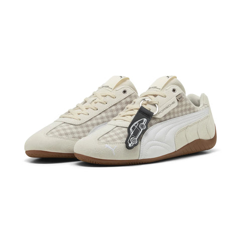 Puma Porsche Legacy Speedcat Pepita Mens Gray Lifestyle Sneakers Shoes