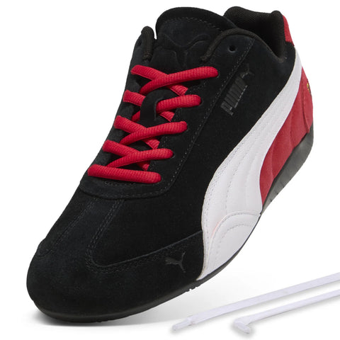 Puma Scuderia Ferrari Speedcat Mens Black Motorsport Sneakers Shoes