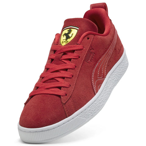 Puma Scuderia Ferrari Suede OG 30942802 Mens Red Motorsport Sneakers Shoes