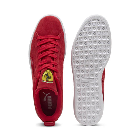 Puma Scuderia Ferrari Suede OG 30942802 Mens Red Motorsport Sneakers Shoes