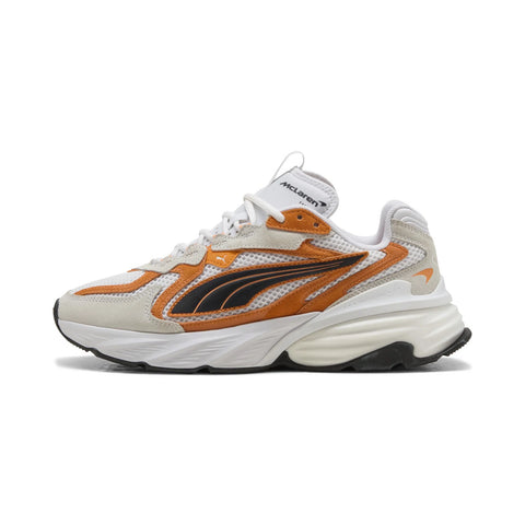 Puma McLaren Fade Nitro 30945802 Mens White Mesh Motorsport Sneakers Shoes