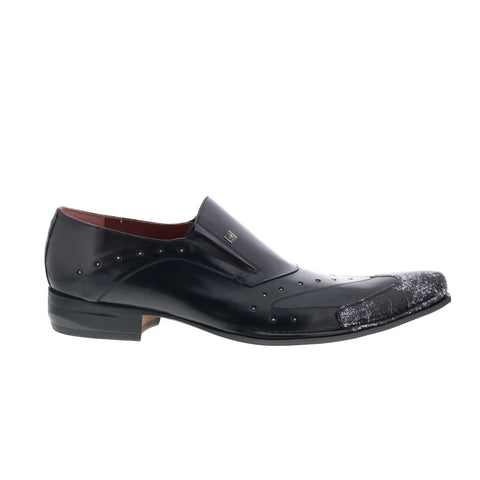 Ghost Aromatica 3096 Mens Black Leather Loafers & Slip Ons Casual Shoes