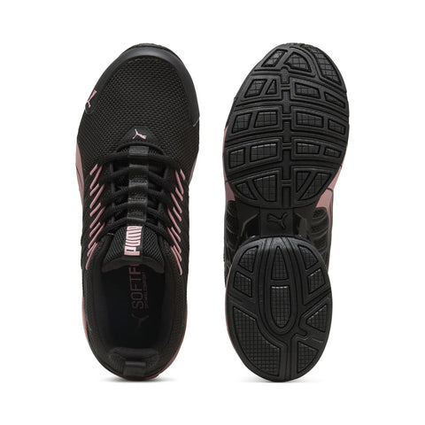 Puma Voltaic Evo 30972037 Womens Black Mesh Athletic Running Shoes