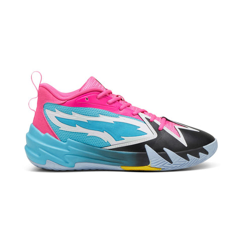 Puma Scoot Zeros Northern Lights Mens Pink Athletic Basketball Shoes