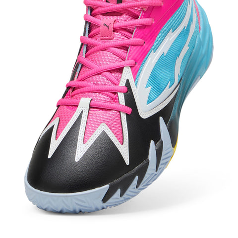 Puma Scoot Zeros Northern Lights Mens Pink Athletic Basketball Shoes