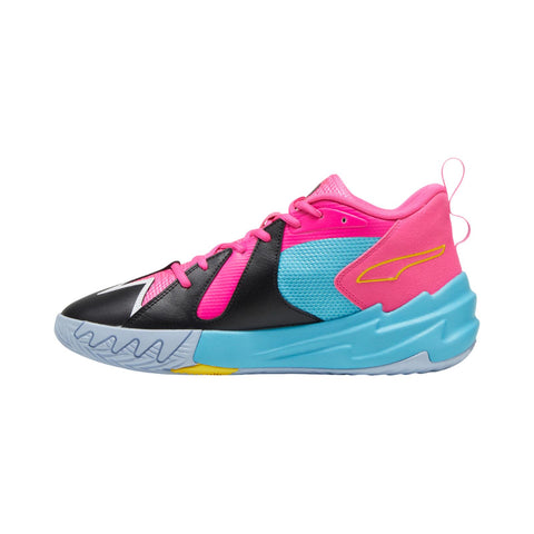 Puma Scoot Zeros Northern Lights Mens Pink Athletic Basketball Shoes
