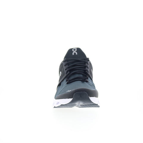 On Cloudswift 31.99777 Mens Black Canvas Lace Up Athletic Hiking Shoes