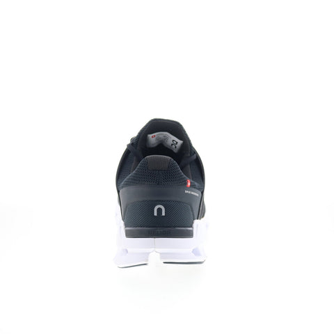 On Cloudswift 31.99777 Mens Black Canvas Lace Up Athletic Hiking Shoes
