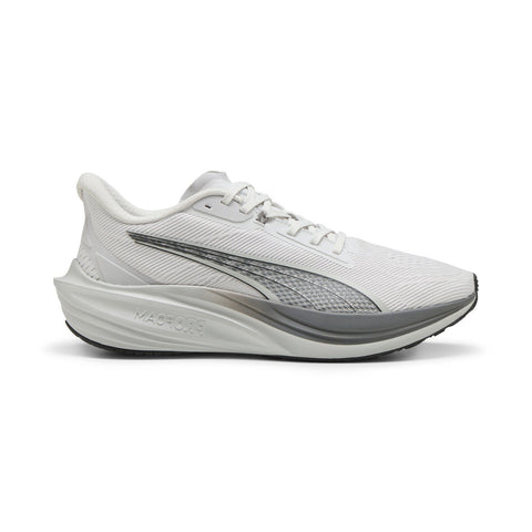 Puma Darter Pro 31015218 Mens Gray Canvas Lace Up Athletic Running Shoes