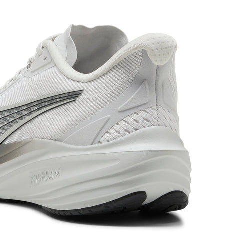 Puma Darter Pro 31015218 Mens Gray Canvas Lace Up Athletic Running Shoes