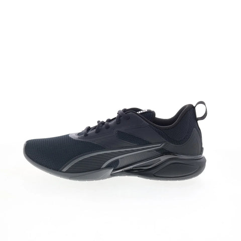 Puma Neutron 31016901 Mens Black Canvas Athletic Cross Training Shoes