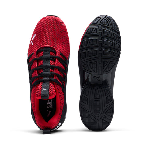 Puma Axelion Two-Tone Wide 31049801 Mens Red Wide Athletic Running Shoes