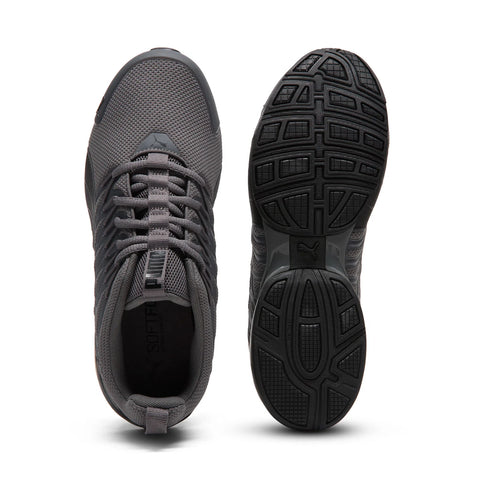 Puma Voltaic Evo Wide 31072715 Mens Gray Wide Mesh Athletic Running Shoes