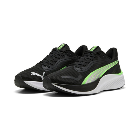 Puma Pounce Lite 31077812 Mens Black Mesh Lace Up Lifestyle Sneakers Shoes