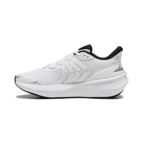 Puma Pulse Pro 31078006 Mens White Mesh Lace Up Athletic Running Shoes