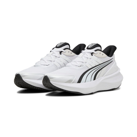 Puma Pulse Pro 31078006 Mens White Mesh Lace Up Athletic Running Shoes